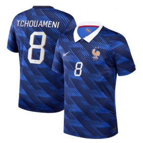 Camisola França Tchouameni 8 1º Equipamento Mundial 2026 Manga Curta