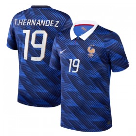 Camisola França Theo Hernandez 19 1º Equipamento Mundial 2026 Manga Curta