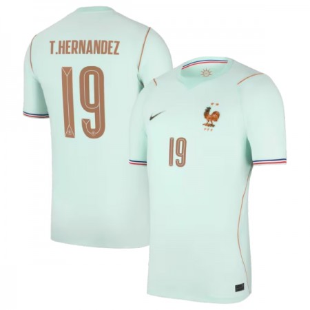 Camisola França Theo Hernandez 19 2º Equipamento Mundial 2026 Manga Curta