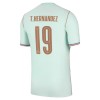 Camisola França Theo Hernandez 19 2º Equipamento Mundial 2026 Manga Curta