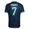 Camisola Alemanha Havertz 7 2º Equipamento Mundial 2026 Manga Curta