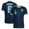 Camisola Alemanha Kimmich 6 2º Equipamento Mundial 2026 Manga Curta