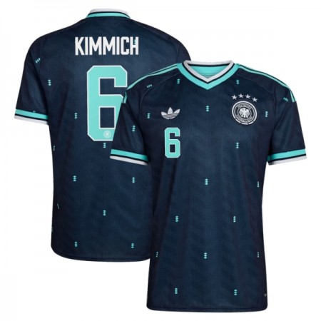 Camisola Alemanha Kimmich 6 2º Equipamento Mundial 2026 Manga Curta