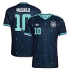 Camisola Alemanha Musiala 10 2º Equipamento Mundial 2026 Manga Curta