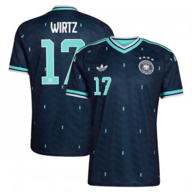 Camisola Alemanha Wirtz 17 2º Equipamento Mundial 2026 Manga Curta
