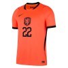 Camisola Holanda Dumfries 22 1º Equipamento Mundial 2026 Manga Curta