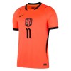 Camisola Holanda Gakpo 11 1º Equipamento Mundial 2026 Manga Curta