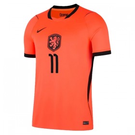 Camisola Holanda Gakpo 11 1º Equipamento Mundial 2026 Manga Curta