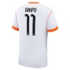 Camisola Holanda Gakpo 11 2º Equipamento Mundial 2026 Manga Curta