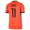 Camisola Holanda Gakpo 11 Criança 1º Equipamento Mundial 2026 Manga Curta