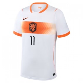 Camisola Holanda Gakpo 11 Criança 2º Equipamento Mundial 2026 Manga Curta