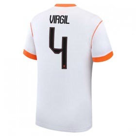 Camisola Holanda Virgil 4 2º Equipamento Mundial 2026 Manga Curta