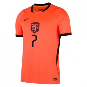 Camisola Holanda Xavi 7 1º Equipamento Mundial 2026 Manga Curta