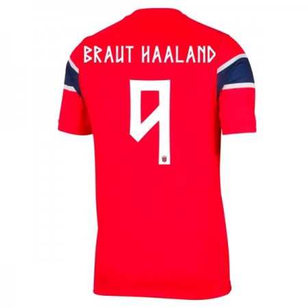 Camisola Noruega Haaland 9 1º Equipamento Mundial 2026 Manga Curta