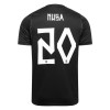Camisola Noruega Nusa 20 2º Equipamento Mundial 2026 Manga Curta