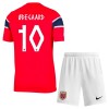 Camisola Noruega Odegaard 10 Criança 1º Equipamento Mundial 2026 Manga Curta