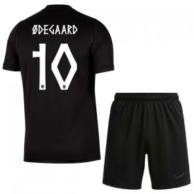 Camisola Noruega Odegaard 10 Criança 2º Equipamento Mundial 2026 Manga Curta