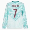 Camisola Portugal Ronaldo 7 2º Equipamento Mundial 2026 Manga Comprida