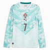 Camisola Portugal Ronaldo 7 2º Equipamento Mundial 2026 Manga Comprida