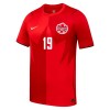 Camisola Canadá Davies 19 1º Equipamento Mundial 2026 Manga Curta
