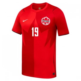 Camisola Canadá Davies 19 1º Equipamento Mundial 2026 Manga Curta