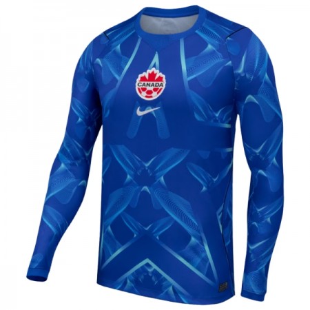 Camisola Canadá Guarda Redes 1º Equipamento Mundial 2026 Manga Comprida