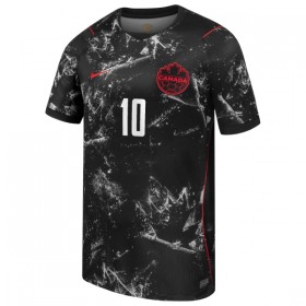 Camisola Canadá J. David 10 2º Equipamento Mundial 2026 Manga Curta