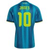 Camisola Colômbia James 10 2º Equipamento Mundial 2026 Manga Curta