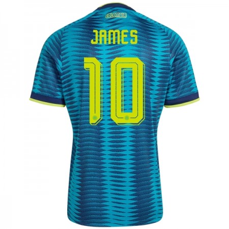 Camisola Colômbia James 10 2º Equipamento Mundial 2026 Manga Curta
