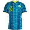 Camisola Colômbia James 10 2º Equipamento Mundial 2026 Manga Curta