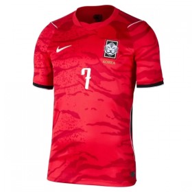 Camisola Coreia do Sul Son 7 1º Equipamento Mundial 2026 Manga Curta