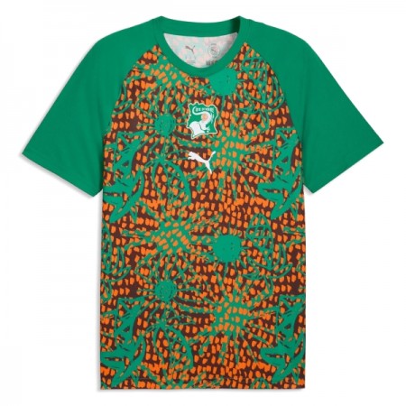 Camisola Costa do Marfim Pre-Match Mundial 2026 Manga Curta