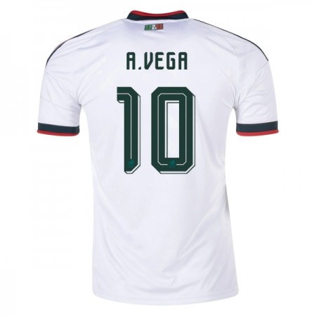 Camisola México A. Vega 10 2º Equipamento Mundial 2026 Manga Curta