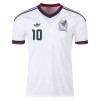 Camisola México A. Vega 10 2º Equipamento Mundial 2026 Manga Curta