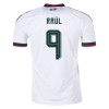 Camisola México Raul 9 2º Equipamento Mundial 2026 Manga Curta