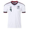 Camisola México Raul 9 2º Equipamento Mundial 2026 Manga Curta