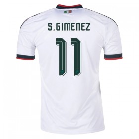 Camisola México S.Gimenez 11 2º Equipamento Mundial 2026 Manga Curta
