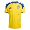 Camisola Suécia Criança 1º Equipamento Mundial 2026 Manga Curta