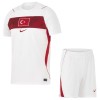 Camisola Turquia Criança 2º Equipamento Mundial 2026 Manga Curta
