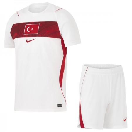 Camisola Turquia Criança 2º Equipamento Mundial 2026 Manga Curta
