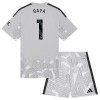 Camisola Arsenal Raya 1 Guarda Redes Criança 1º Equipamento 2026-27 Manga Curta
