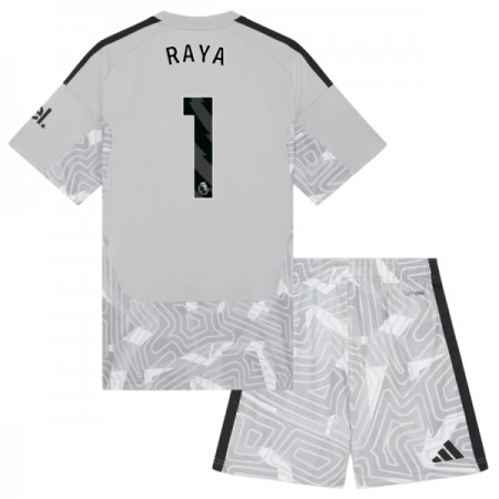Camisola Arsenal Raya 1 Guarda Redes Criança 1º Equipamento 2026-27 Manga Curta