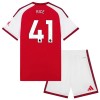 Camisola Arsenal Rice 41 Criança 1º Equipamento 2026-27 Manga Curta