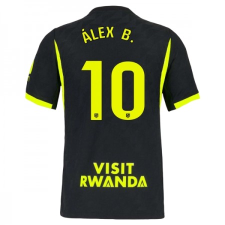 Camisola Atlético Madrid Alex B. 10 2º Equipamento 2026-27 Manga Curta