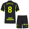 Camisola Atlético Madrid Barrios 8 Criança 2º Equipamento 2026-27 Manga Curta