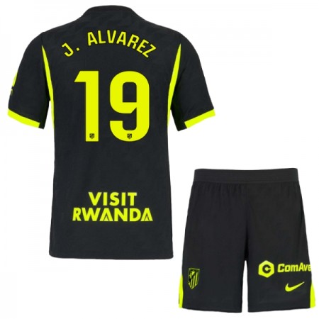 Camisola Atlético Madrid J. Alvarez 19 Criança 2º Equipamento 2026-27 Manga Curta