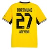 Camisola Borussia Dortmund Adeyemi 27 1º Equipamento 2026-27 Manga Curta