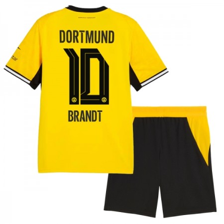 Camisola Borussia Dortmund Brandt 10 Criança 1º Equipamento 2026-27 Manga Curta