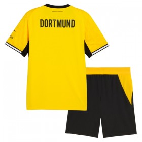Camisola Borussia Dortmund Criança 1º Equipamento 2026-27 Manga Curta