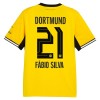 Camisola Borussia Dortmund Fabio Silva 21 1º Equipamento 2026-27 Manga Curta
